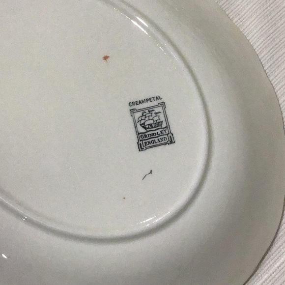 Vintage 1930 Grindly England platter - Picture 2 of 2